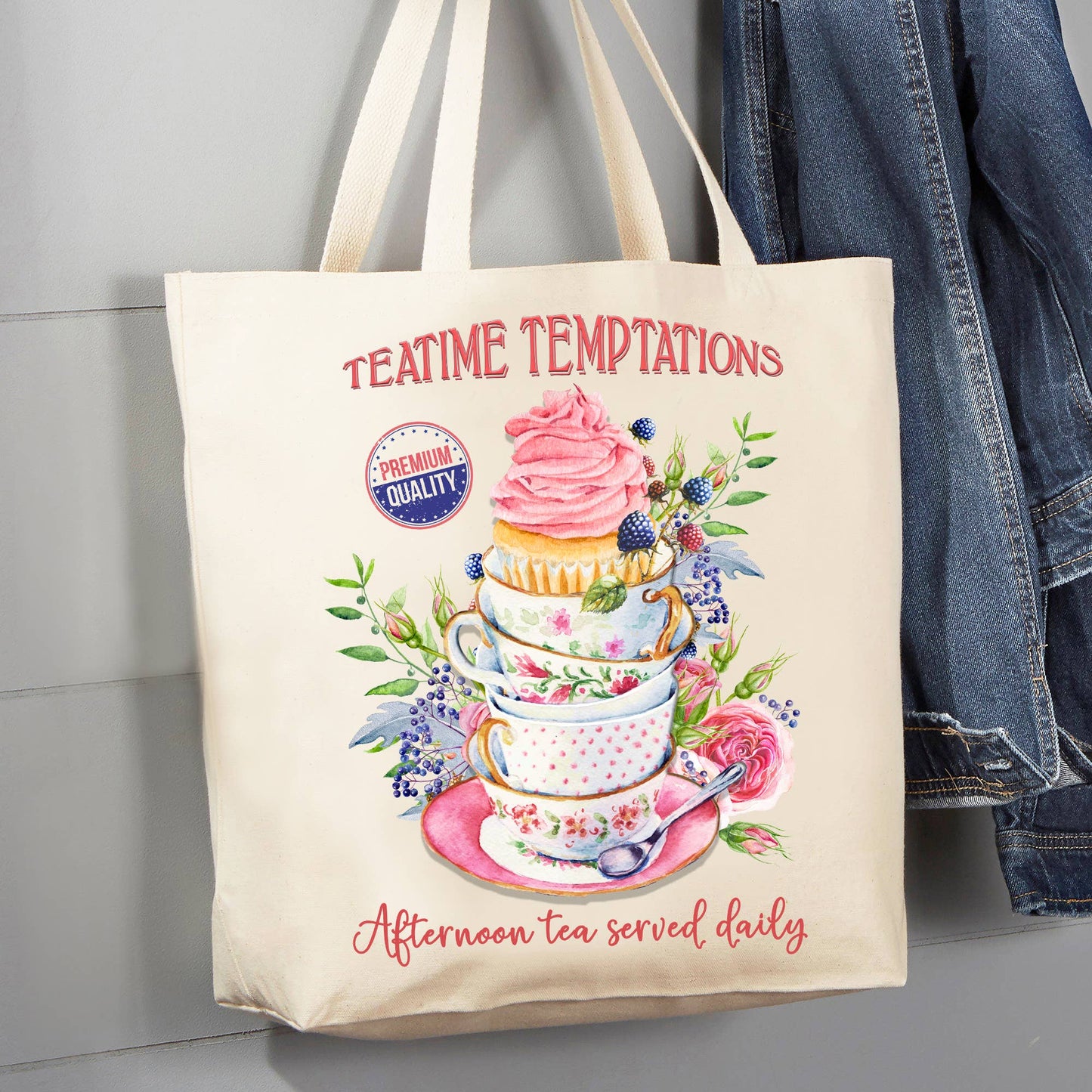 Cotton Canvas Tote Bag