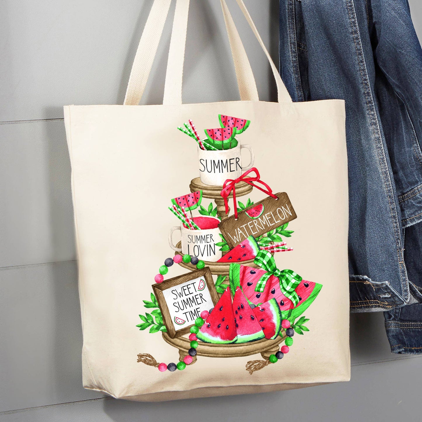Cotton Canvas Tote Bag