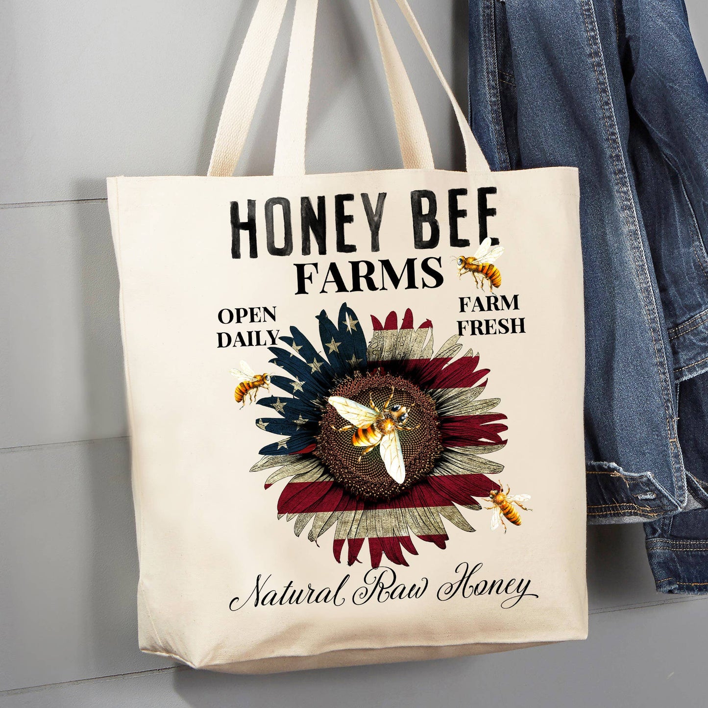 Cotton Canvas Tote Bag