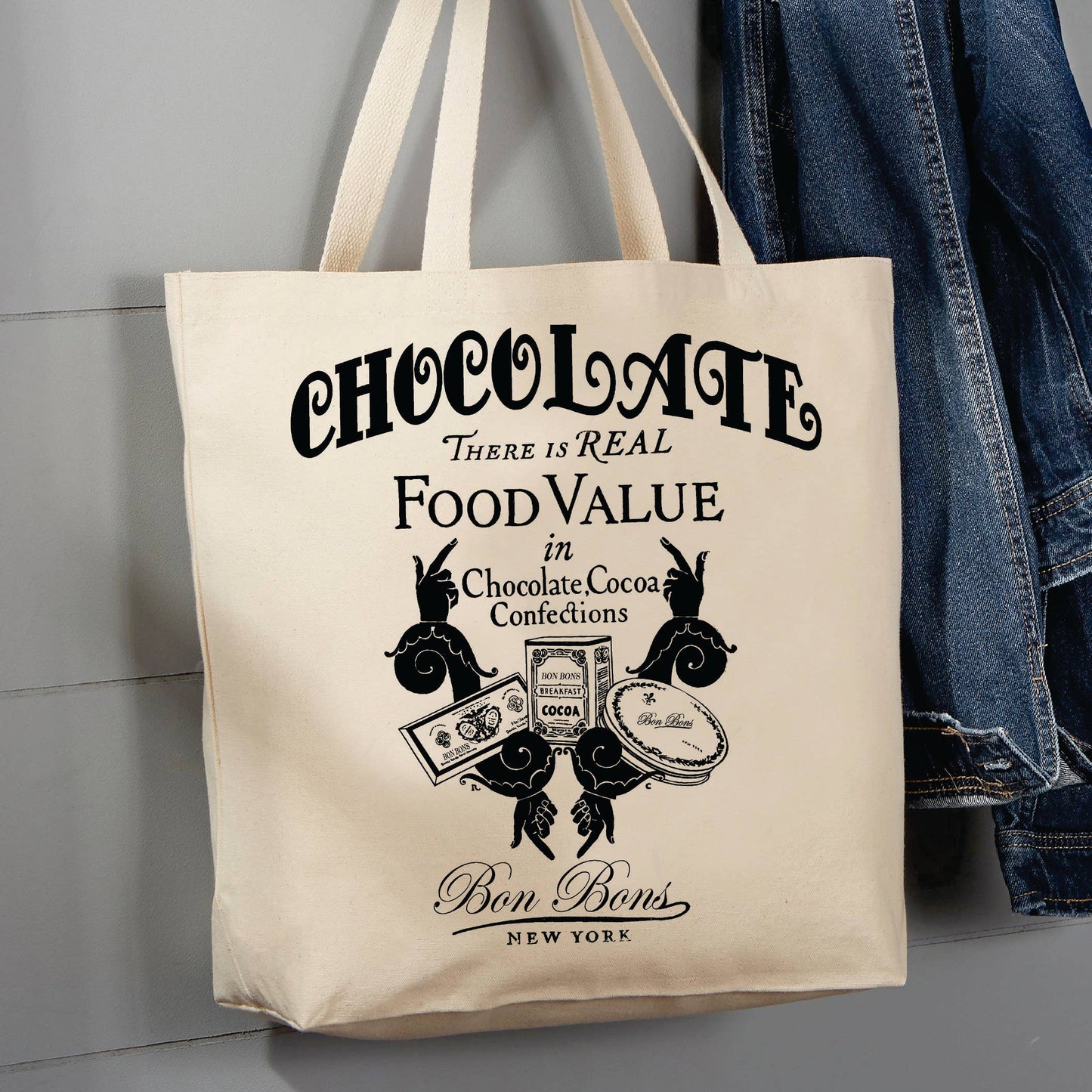 Bon Bons Chocolate , 12 oz Tote Bag
