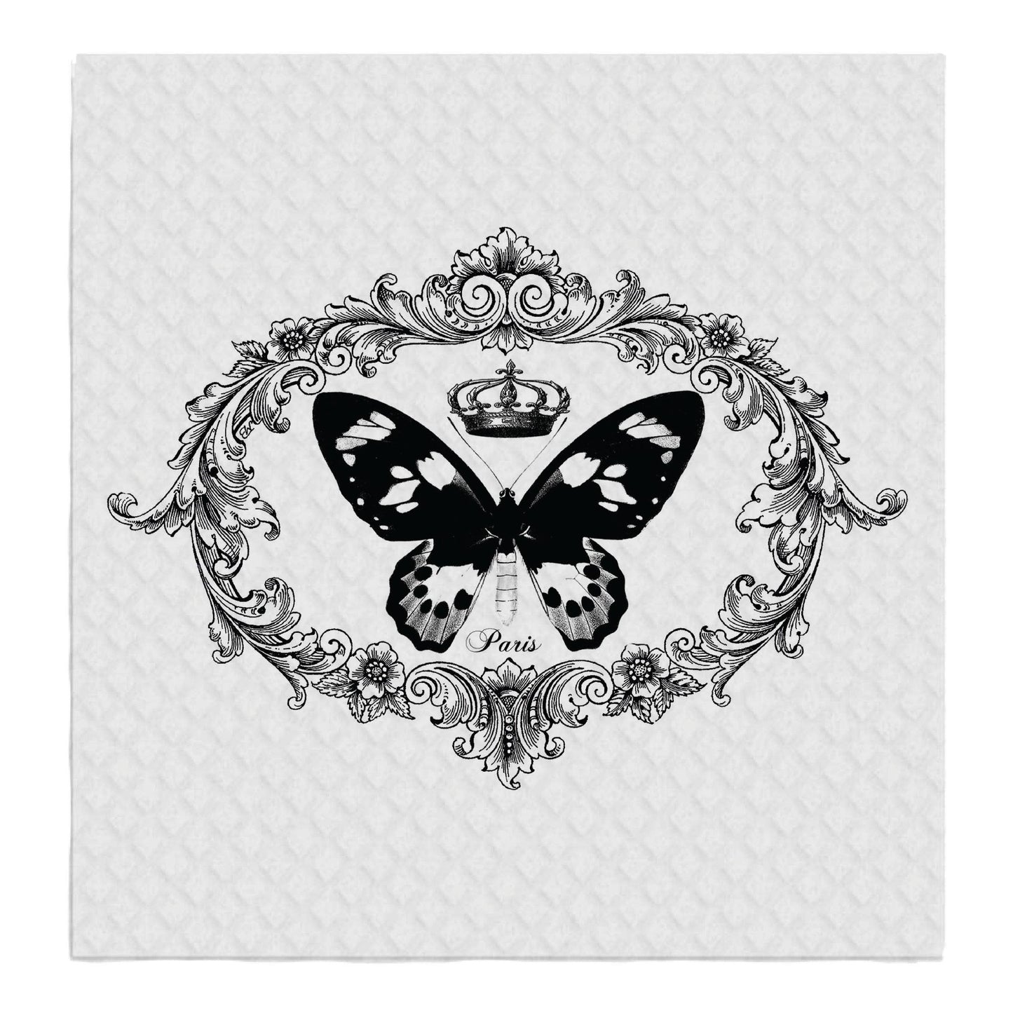 Butterfly Wreath Paris Crown, SWEDISH DISH CLOTHS