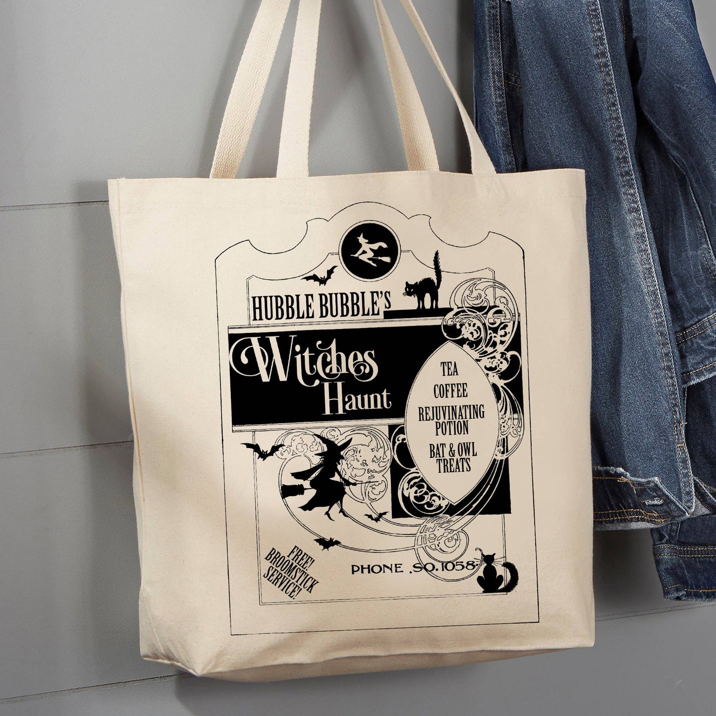 Hubble Bubble's Witch Haunt Tea 12 oz Tote Bag