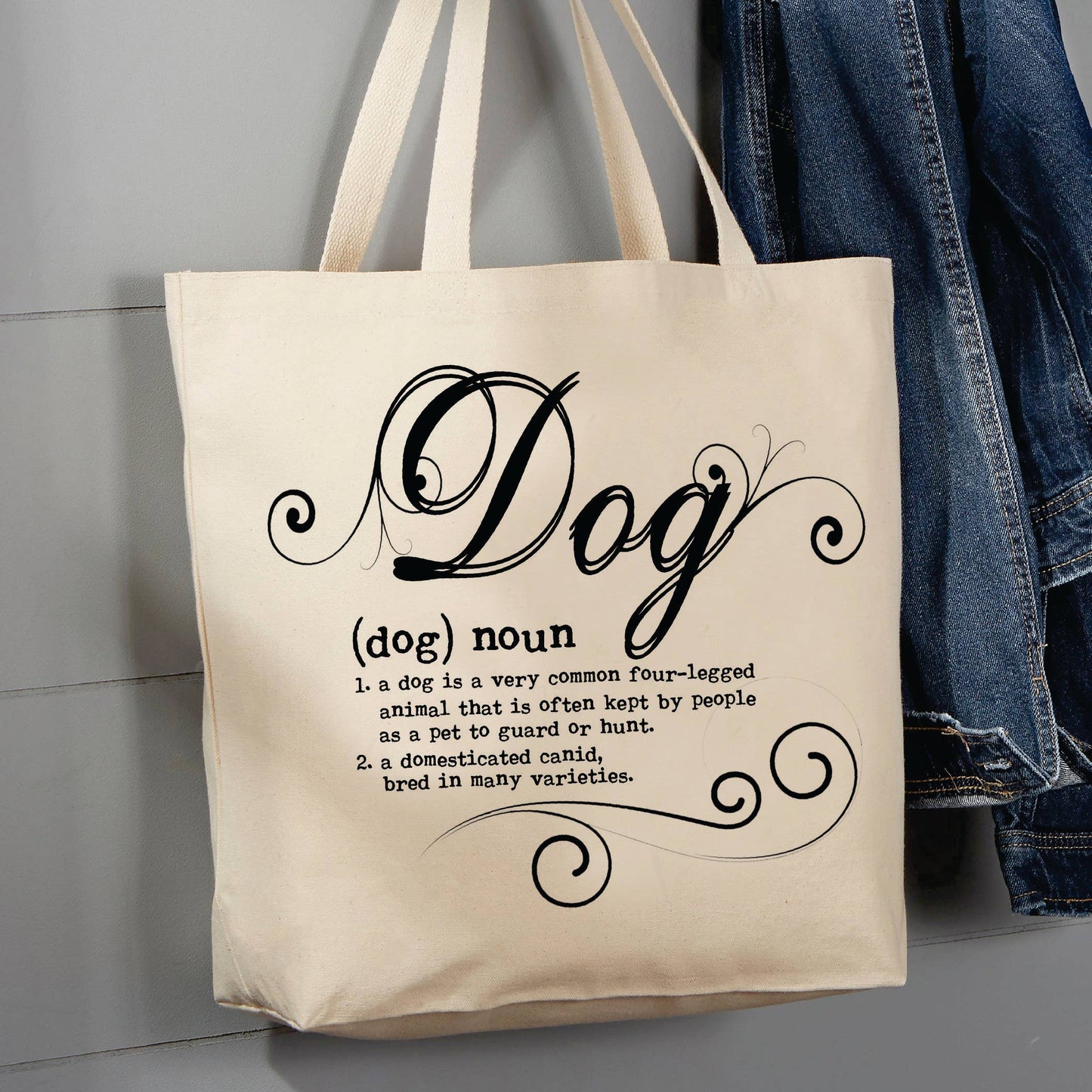 Dog Definition, 12 oz Tote Bag