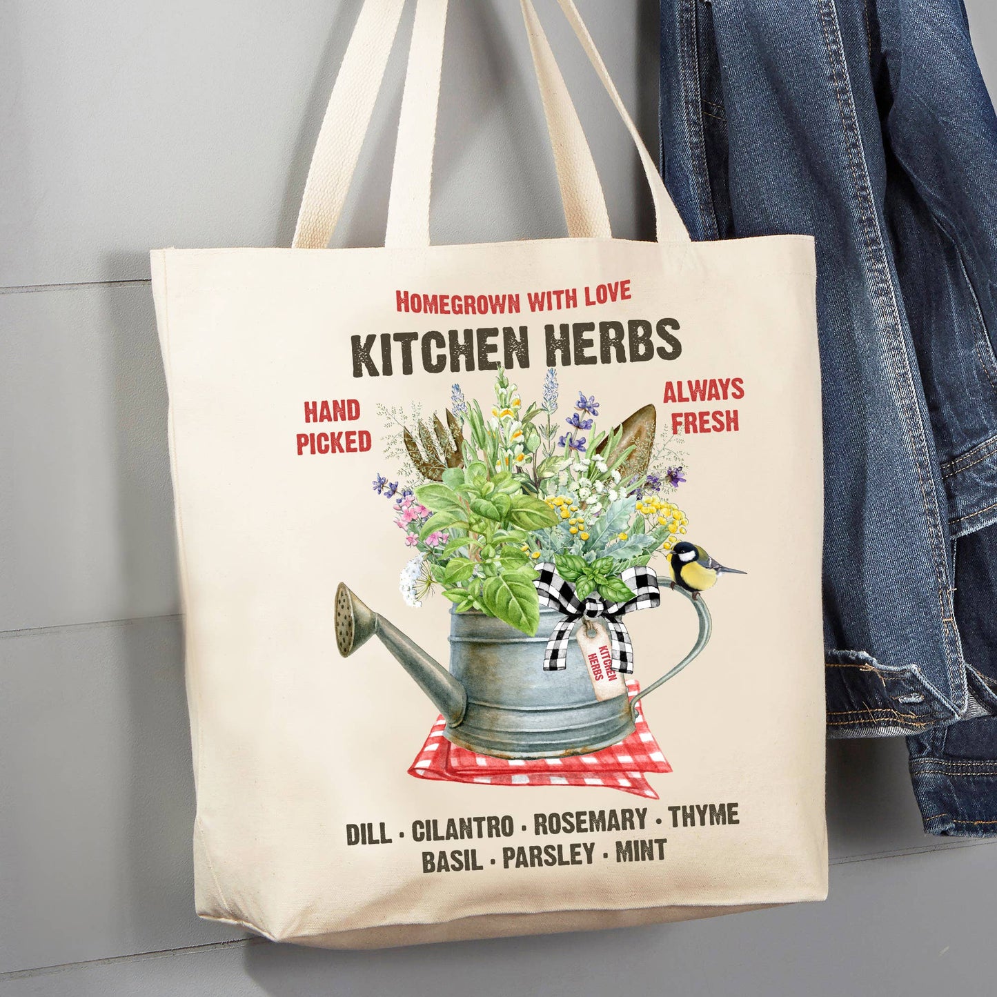Cotton Canvas Tote Bag