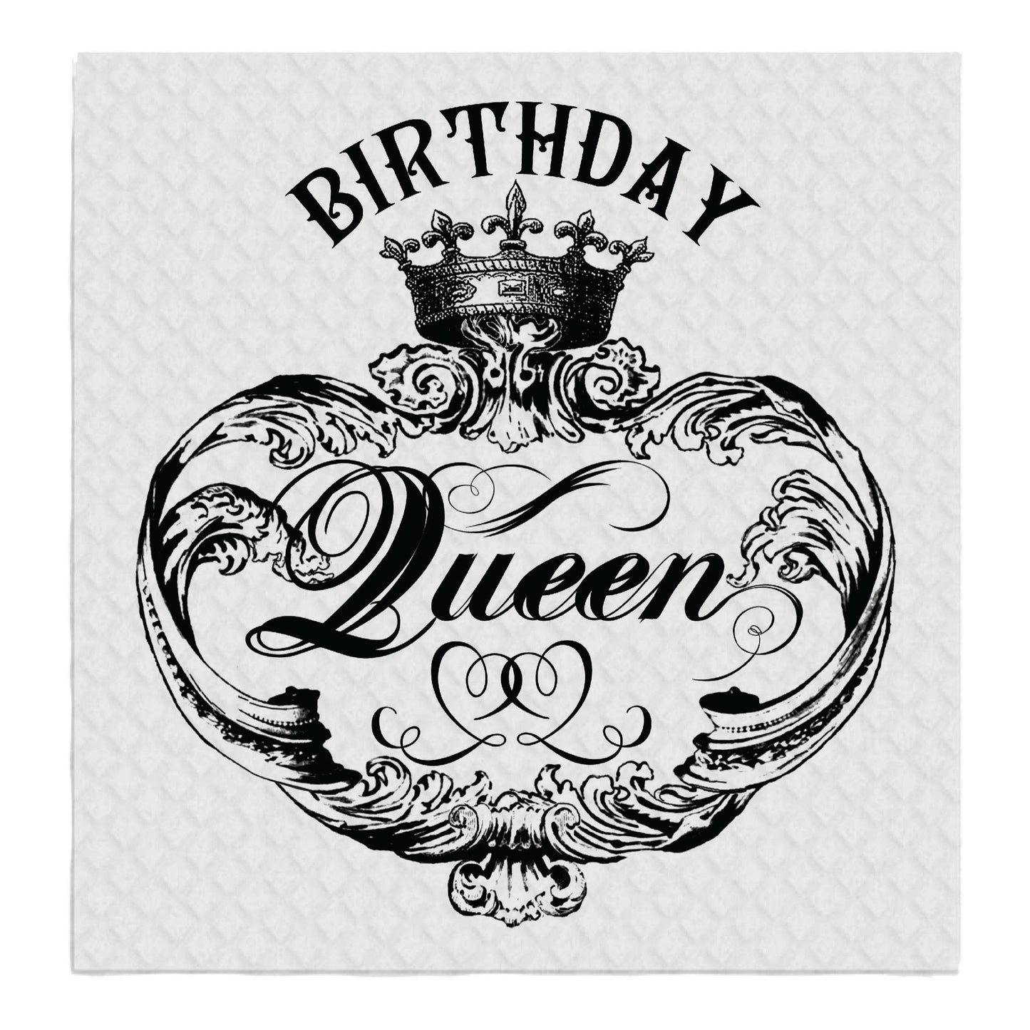 Birthday Queen Crown, SWEDISH DISH CLOTHS