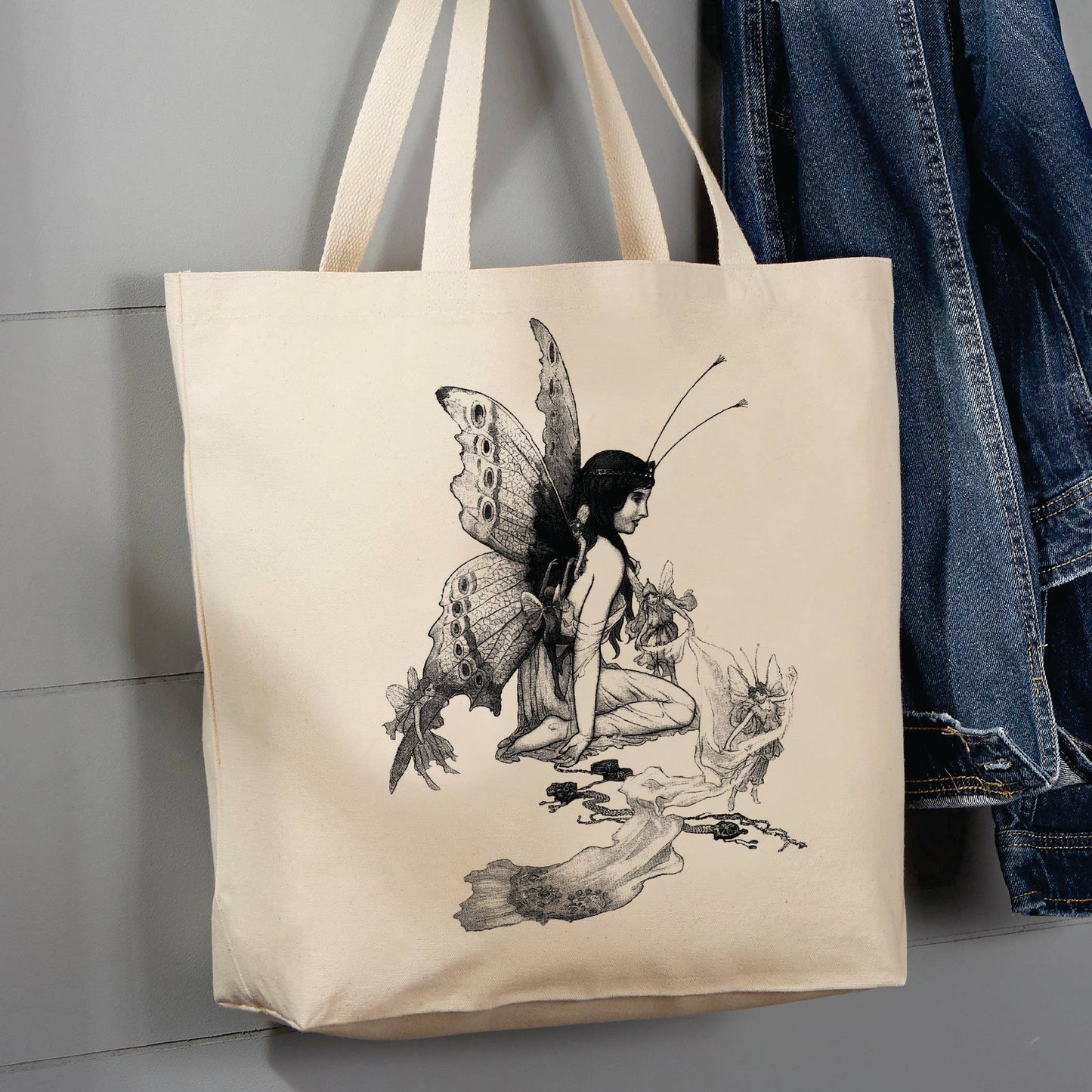 Fairy, 12 oz Tote Bag