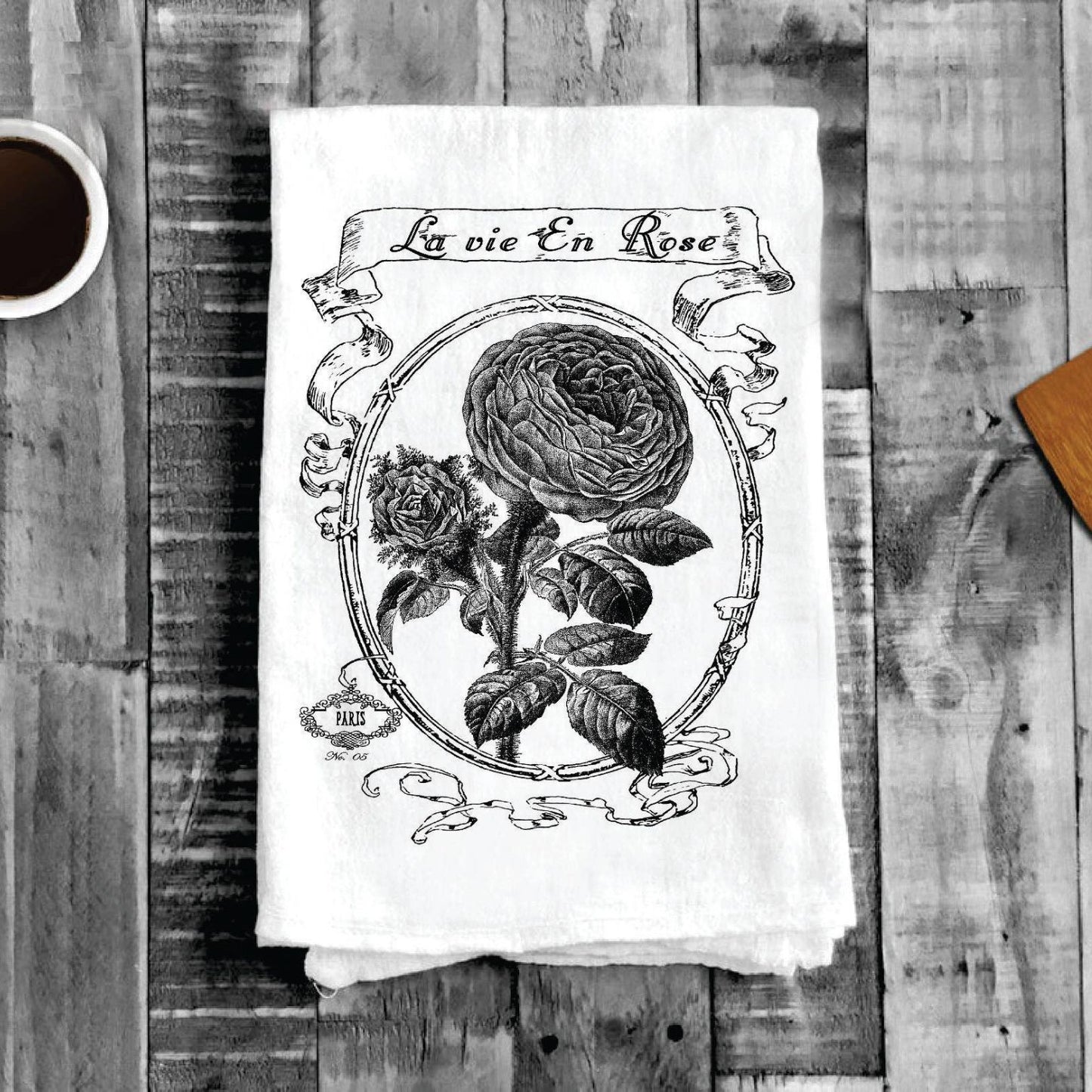 La vie En Rose Paris, Cotton Tea Towels