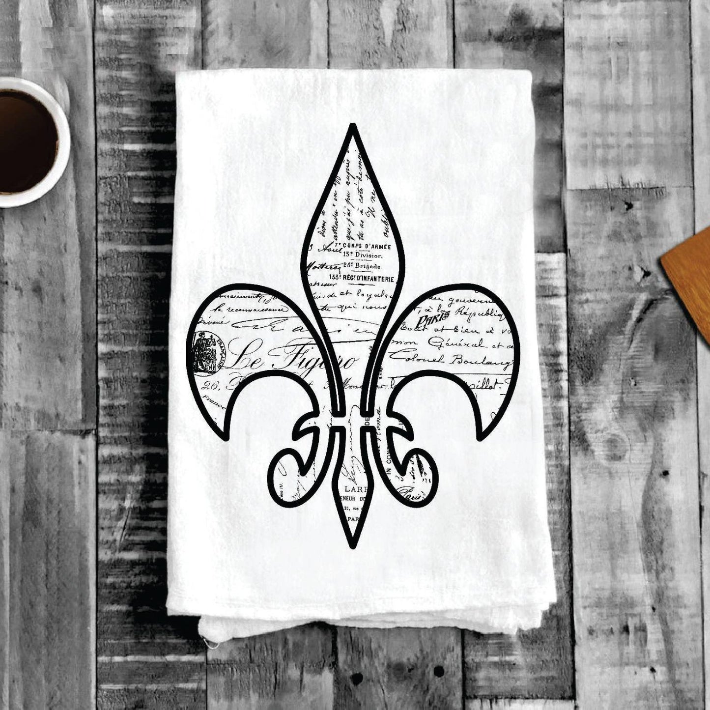Fleur de Lis, Cotton Tea Towels - TT-2541