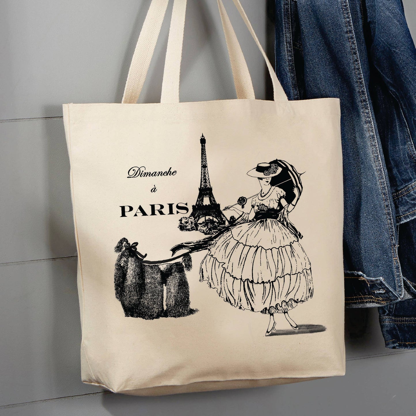 Paris France, 12 oz Tote Bag