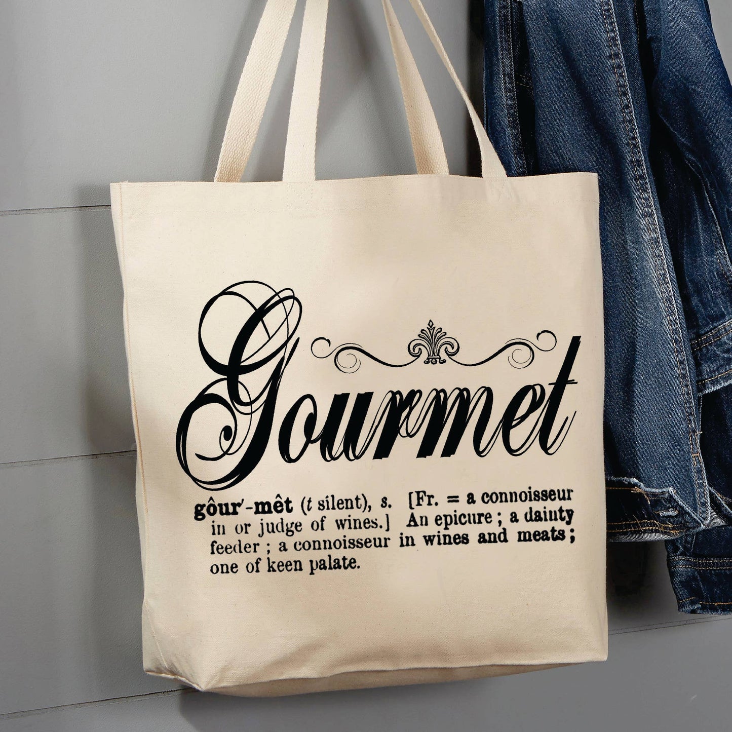 Gourmet, 12 oz Tote Bag