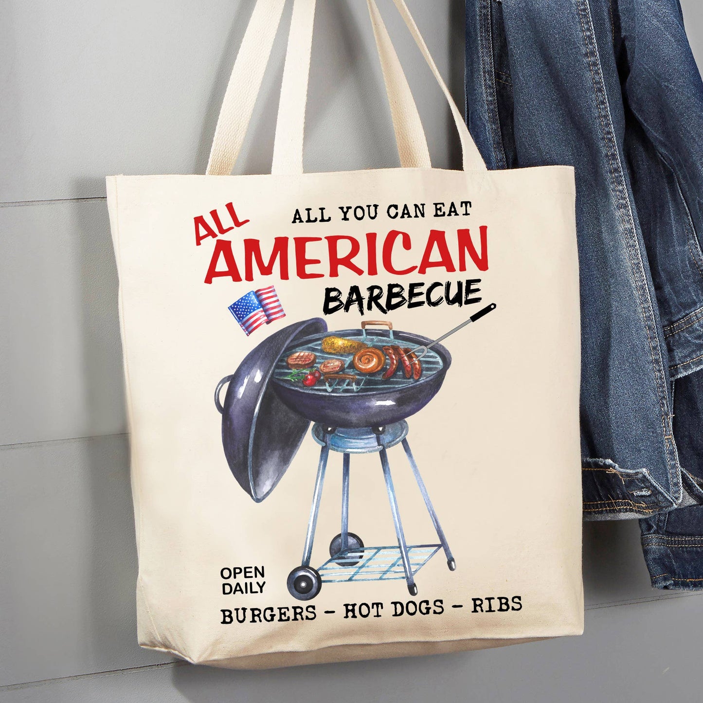 Cotton Canvas Tote Bag