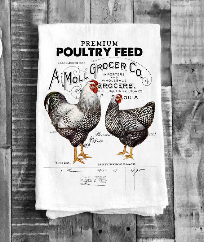 Chicken kitchen towels deals