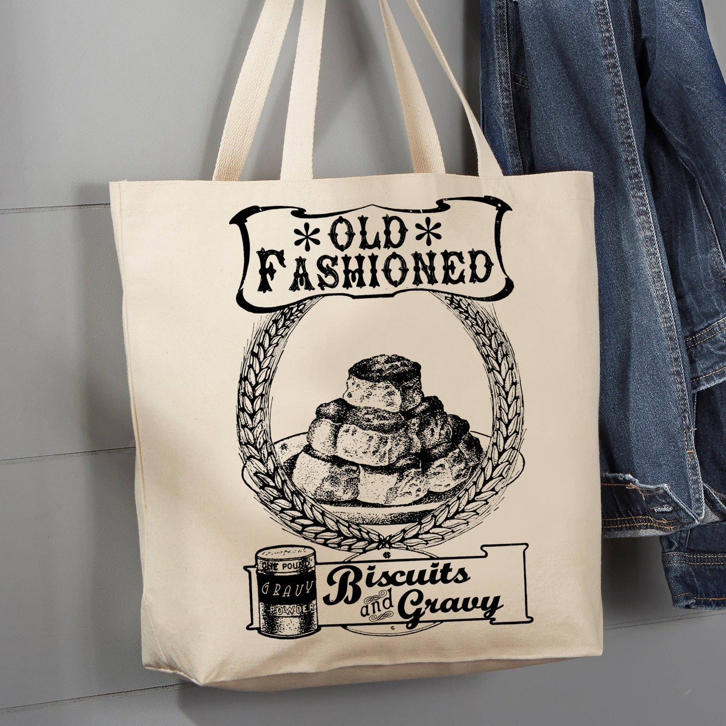 Country Farm, Old Fashioned Biscuits, 12 oz Tote Bag