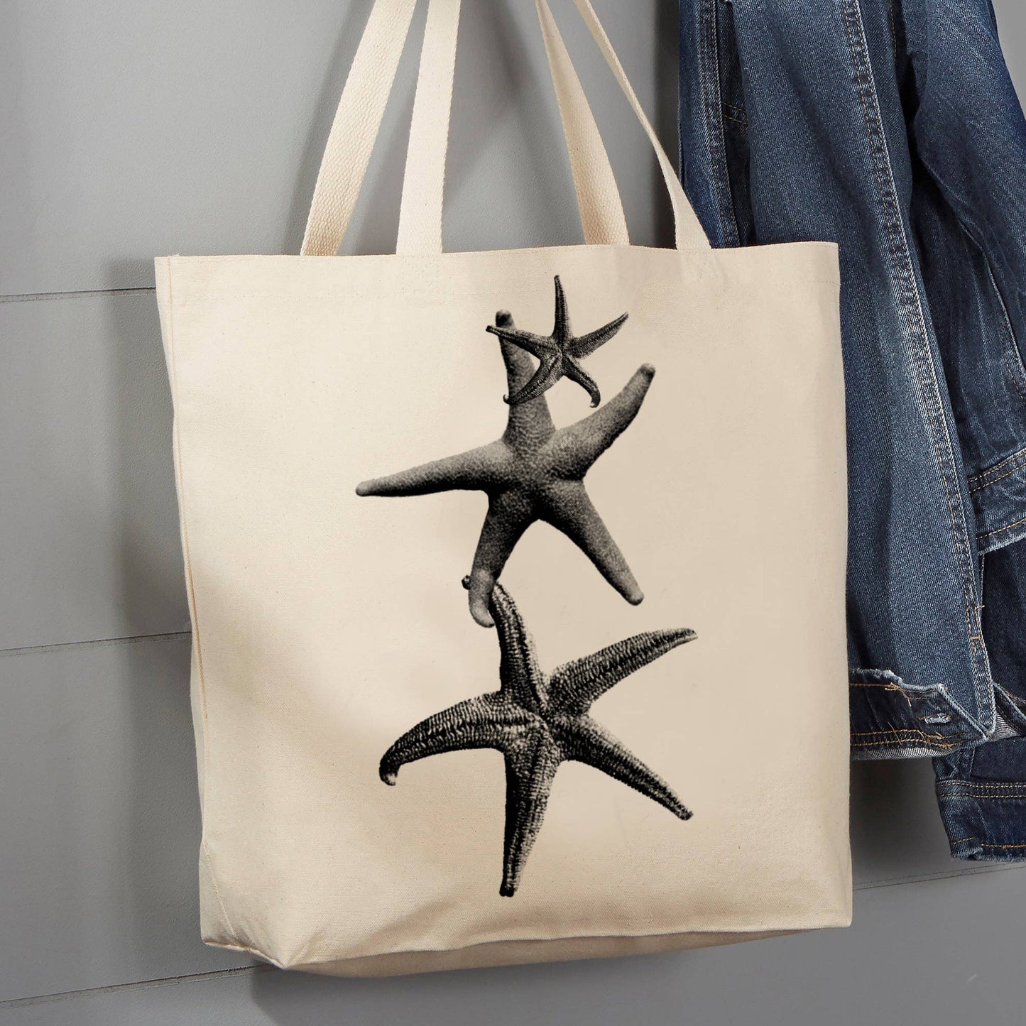 Starfish, 12 oz Tote Bag