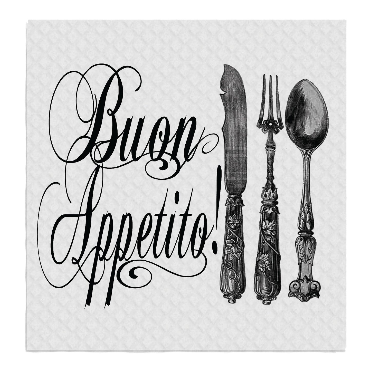 Buon Appetito Silverware, SWEDISH DISH CLOTHS