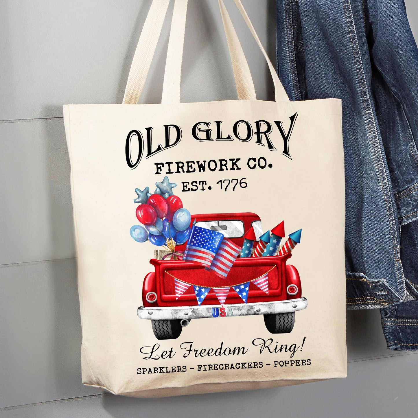 Cotton Canvas Tote Bag