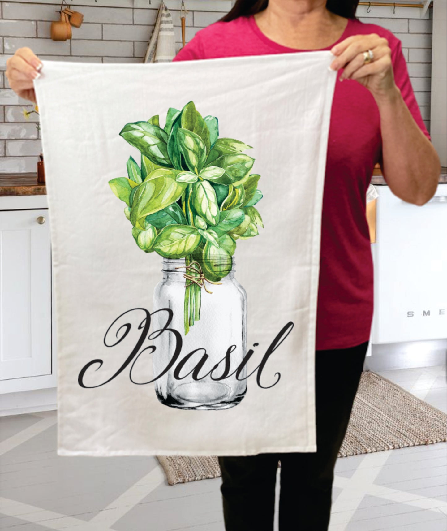 Farm Fresh Apples Orchard Kitchen Terry Towel