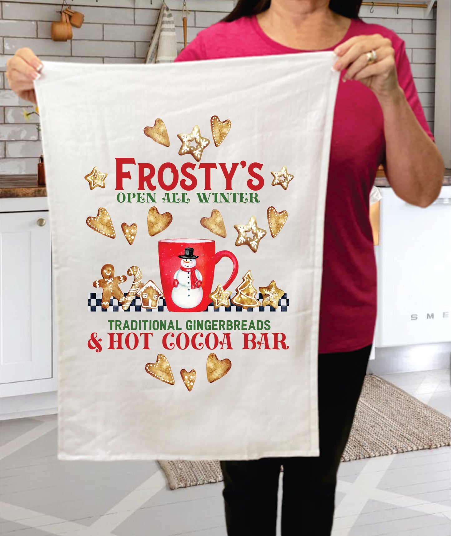 Gingerbread Baking Co. Fresh, Cotton Terry Towels