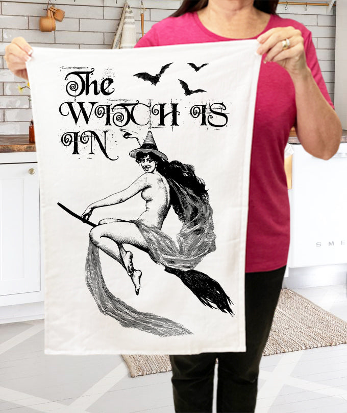 Fall Autumn Pumpkins Hydrangea Cotton Terry Towels Kitchen