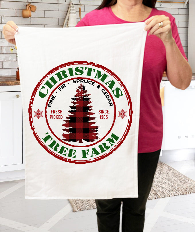Christmas Old Fashion Muled Wine Terry Towel