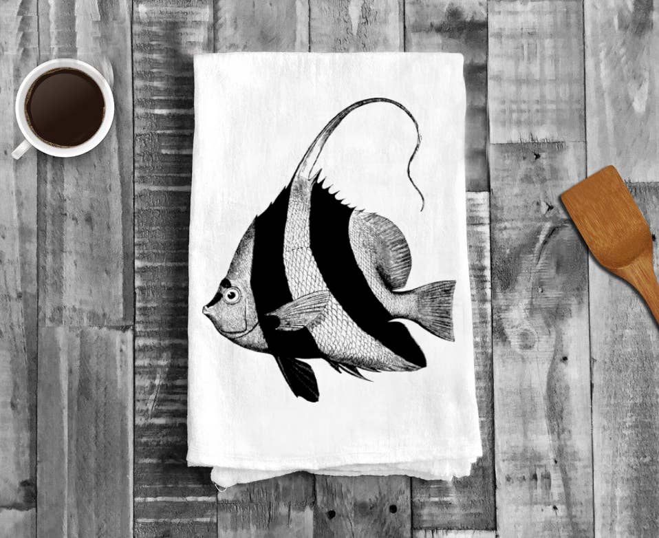 Ocean Fish, Cotton Tea Towels
