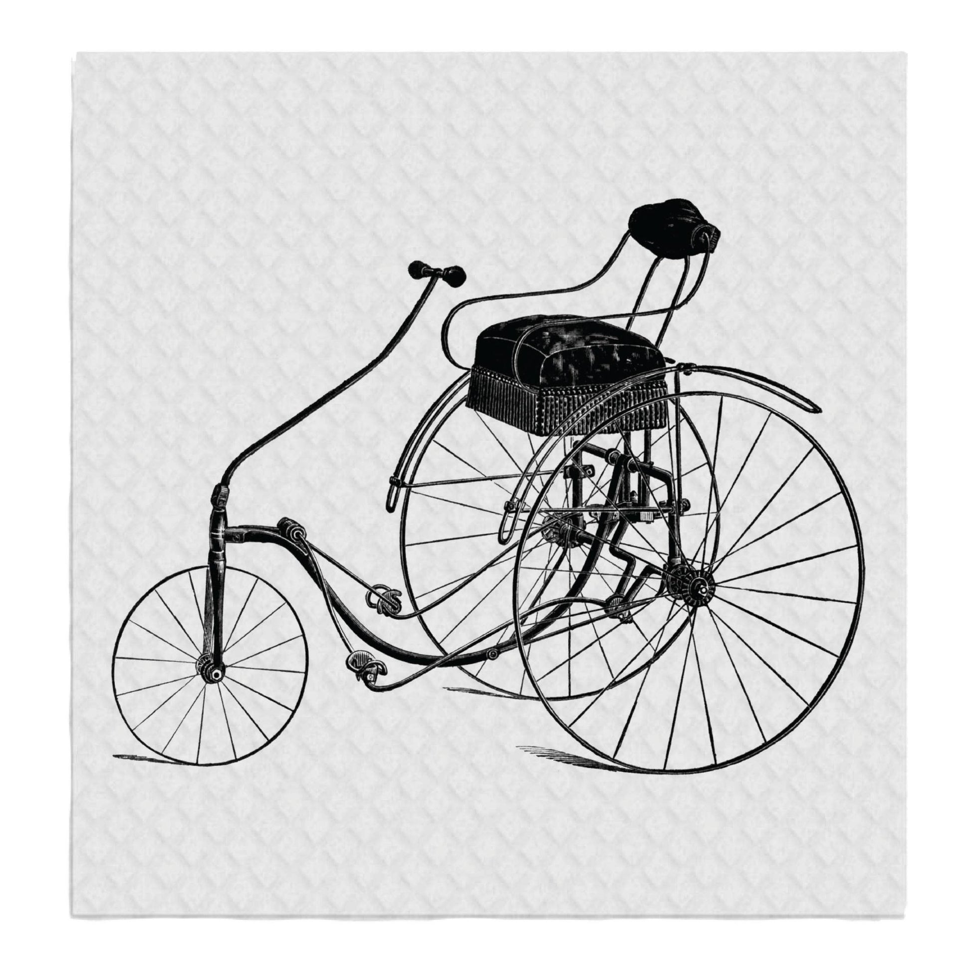 Antique Bike Tricycle, SWEDISH DISH CLOTHS