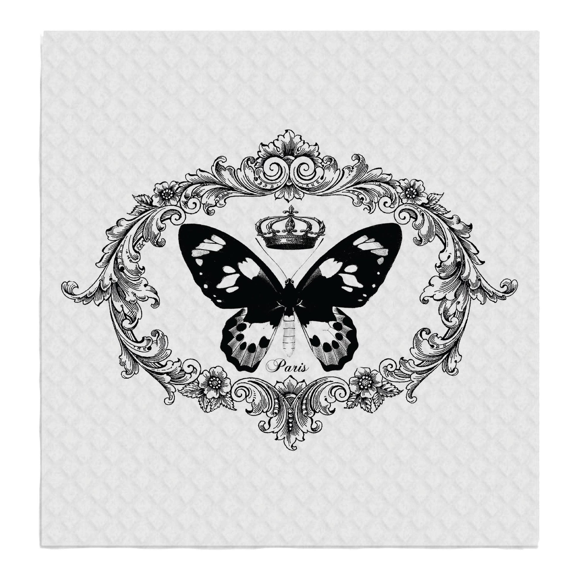 Butterfly Wreath Paris Crown, SWEDISH DISH CLOTHS