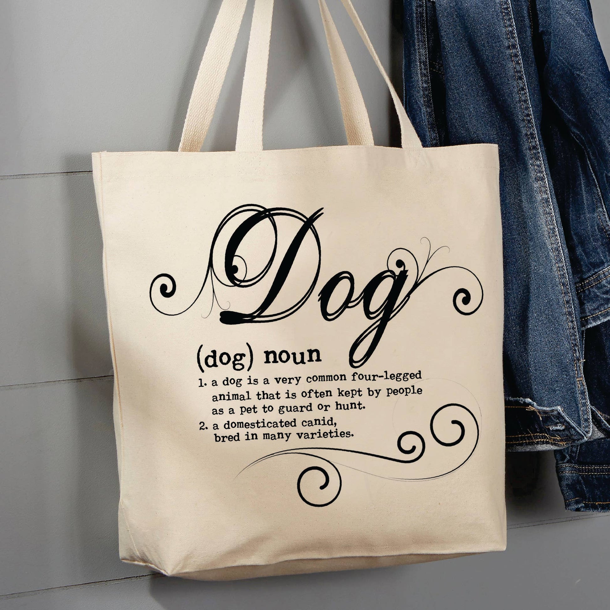 Dog Definition, 12 oz  Tote Bag