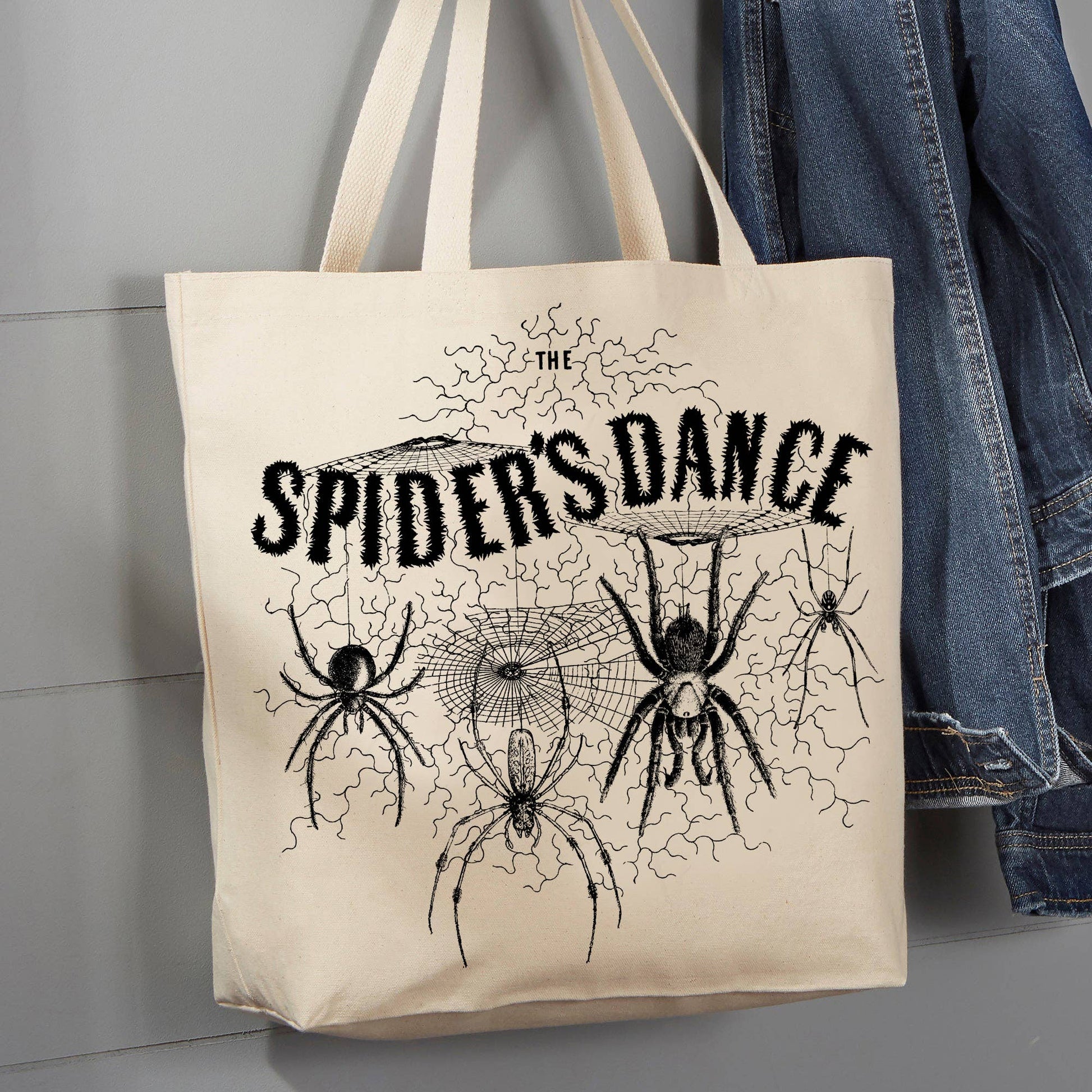 Spider's Dance Webs, 12 oz  Tote Bag