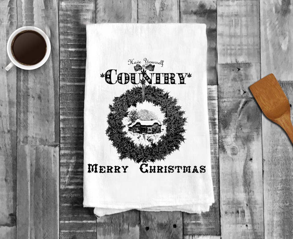 Have Yourself a Country , Cotton Tea Towels