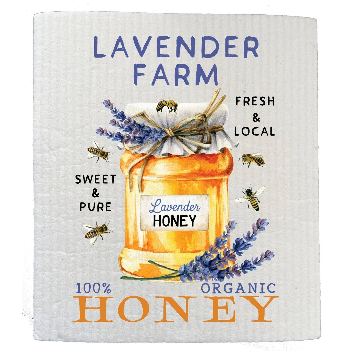 Lavender Farm Honey Kitchen SWEDISH DISH CLOTHS