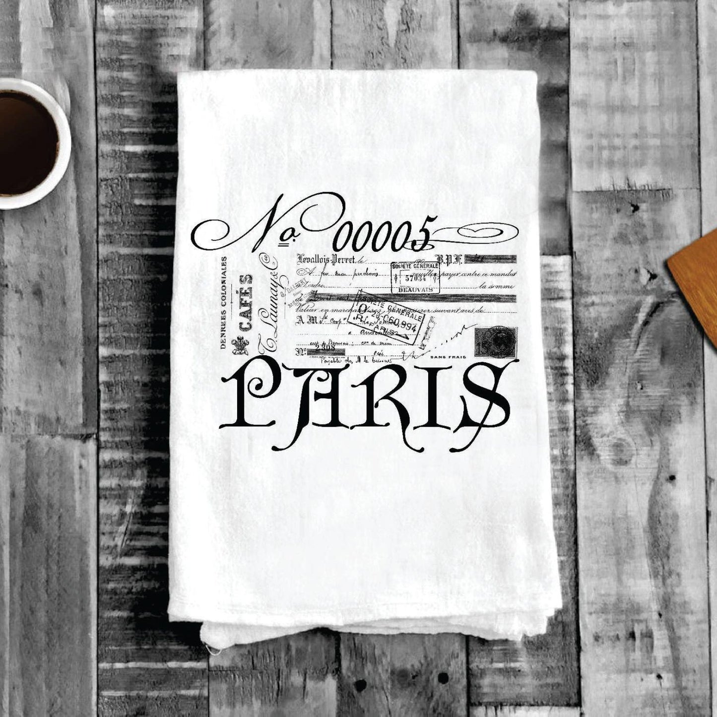 Paris Mail, Cotton Tea Towels