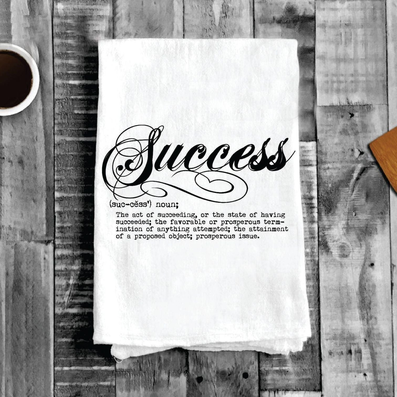 Success Definition, Cotton Tea Towels