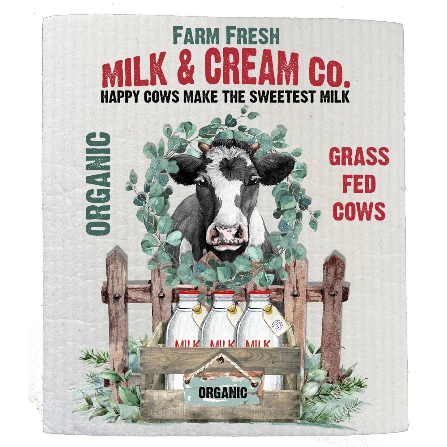 Farm Fresh Milk & Cream Co. Kitchen SWEDISH DISH CLOTHS