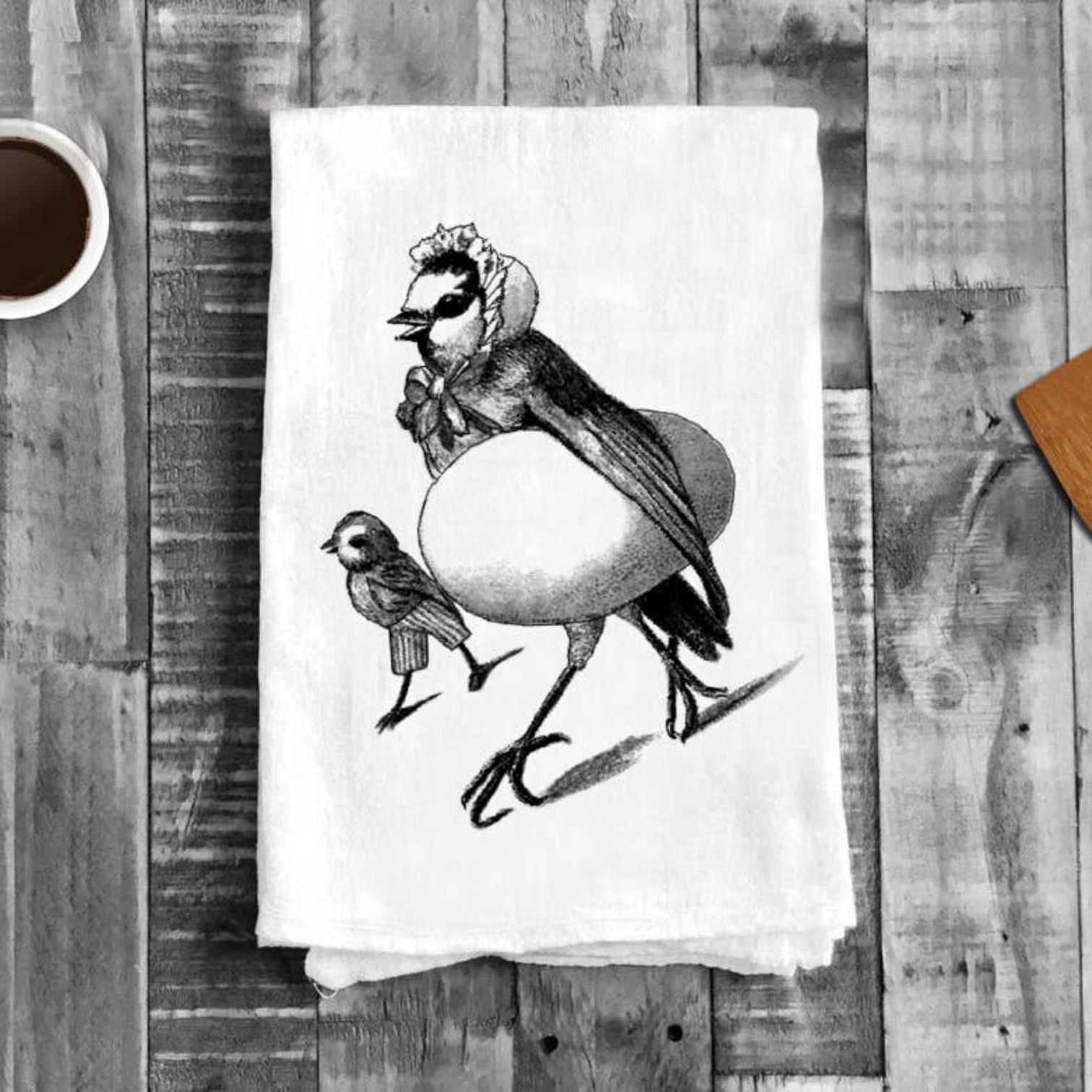 Easter Chicks, Easter Greetings, Cotton Tea Towels