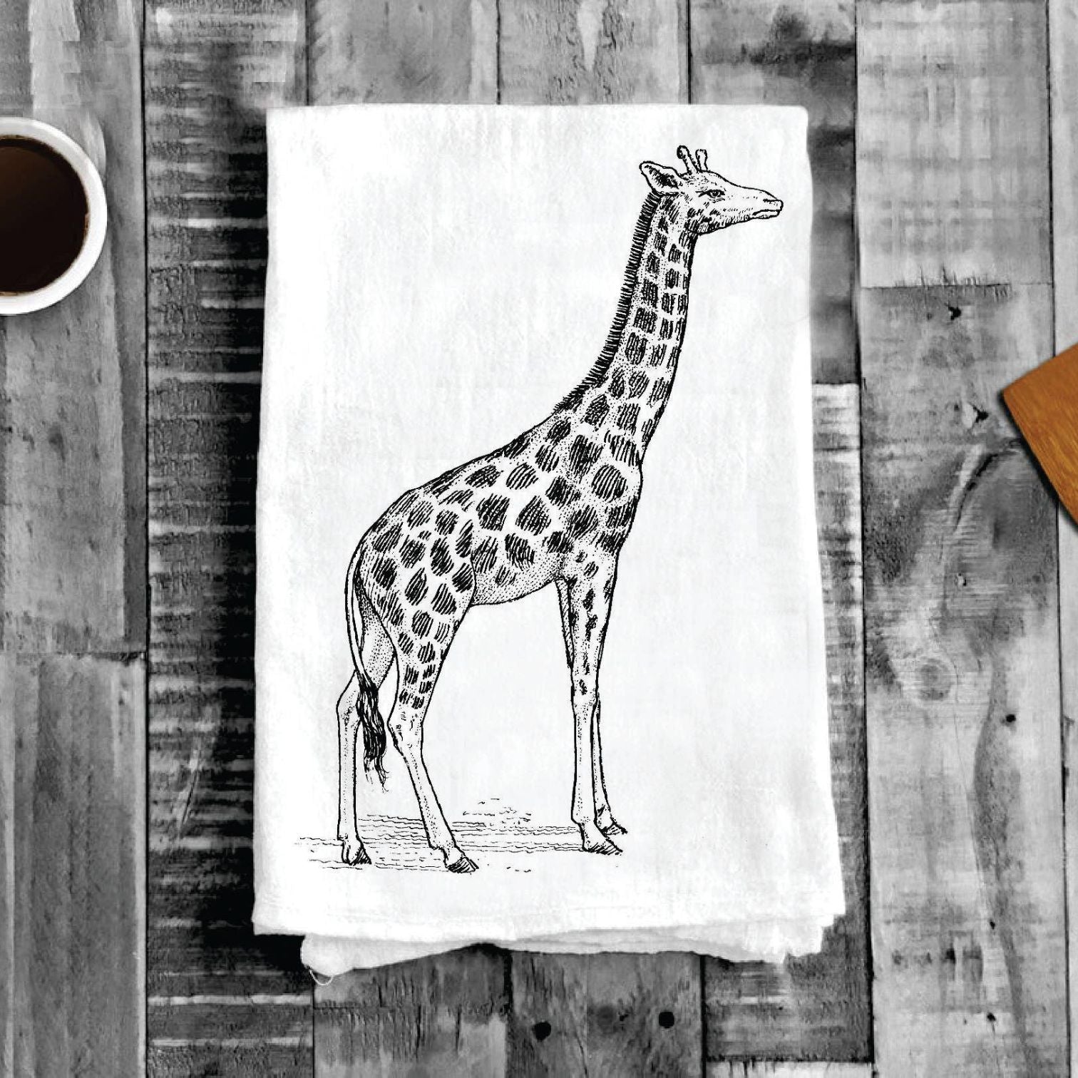 Giraffe, Cotton Tea Towels