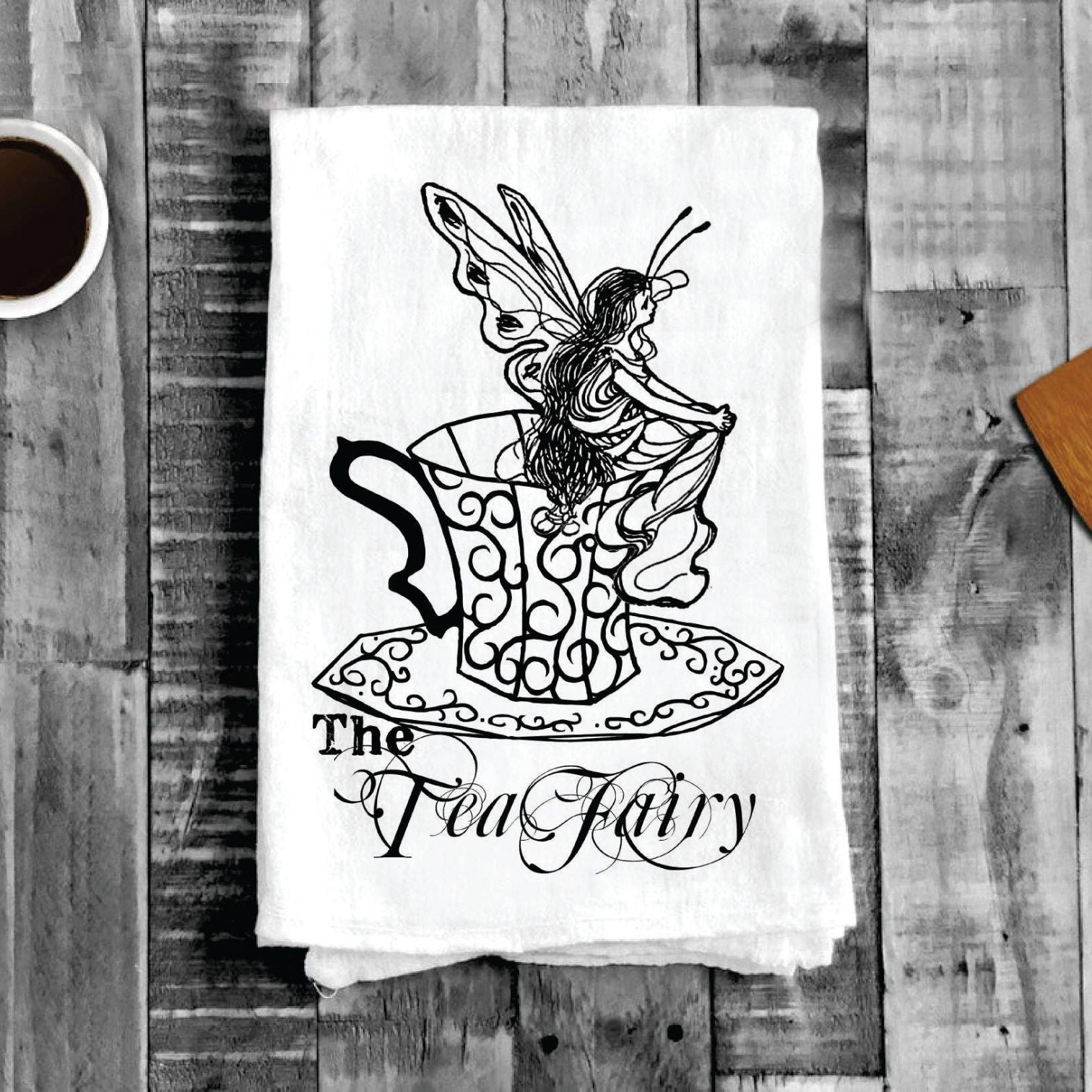 Fairy Tea Party, Cotton Tea Towels