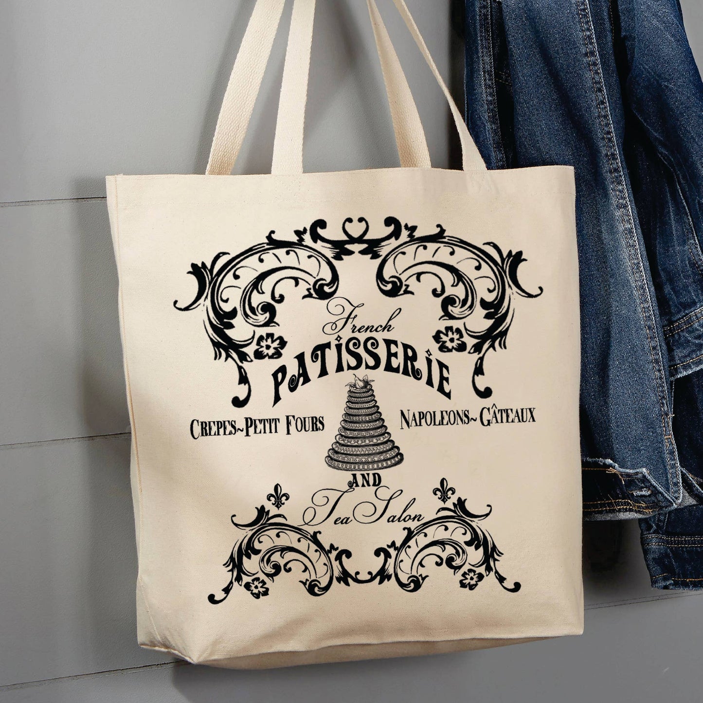 Victorian French Pastries, France, 12 oz  Tote Bag