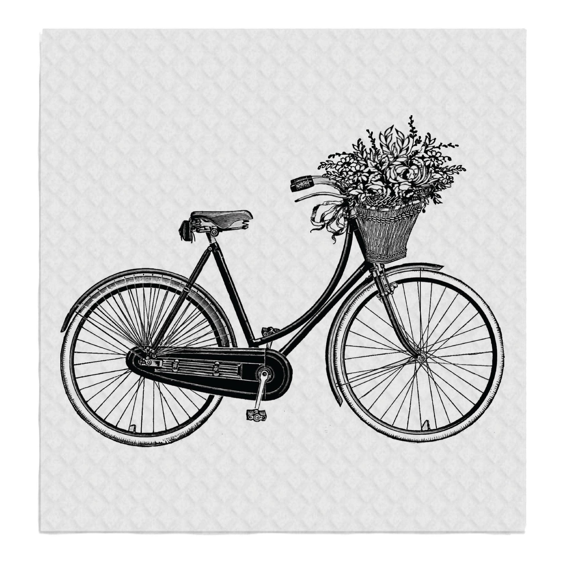 Bike Flower Basket, SWEDISH DISH CLOTHS