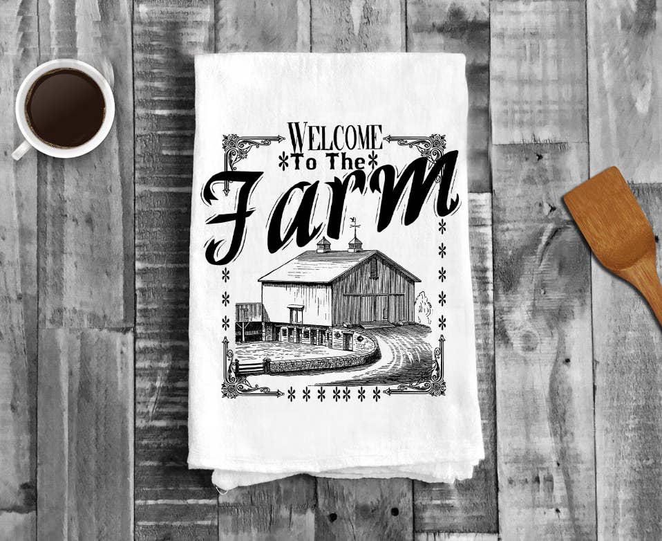 Country Farm, Cotton Tea Towels
