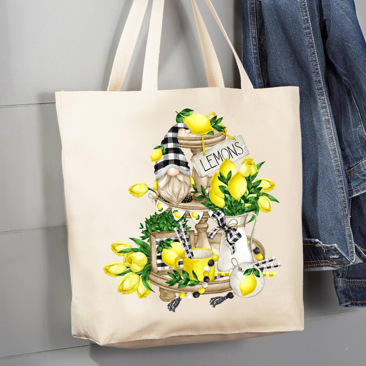 Cotton Canvas Tote Bag