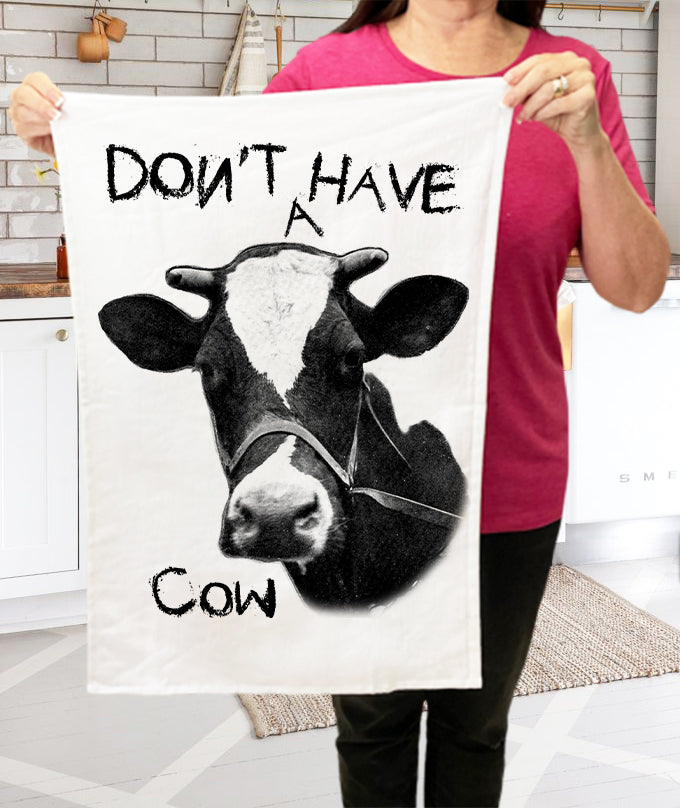 Don't Have a Cow, Cotton Terry Towels