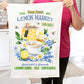 Farm Fresh Lemon Market Tea Cotton Terry Towels