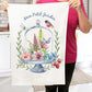 Mon Petit Jardin Little Garden Kitchen Cotton Terry Towels