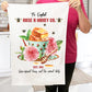 Rose & Honey English Tea Cup Kitchen Cotton Terry Towels