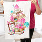 Ice Cream Sweet 3 Tier Tray Kitchen Cotton Terry Towels