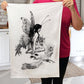 Farmhouse Lemon Orchard Bakery   Terry Towel