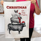 I'm Dreaming of a Farmhouse Christmas, Cotton Terry Towels