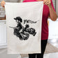 Trick or Treat Skull Skeleton, Cotton Terry Towels