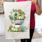 Fall Harvest Pumpkins Hydrangea Cotton Terry Towels Kitchen